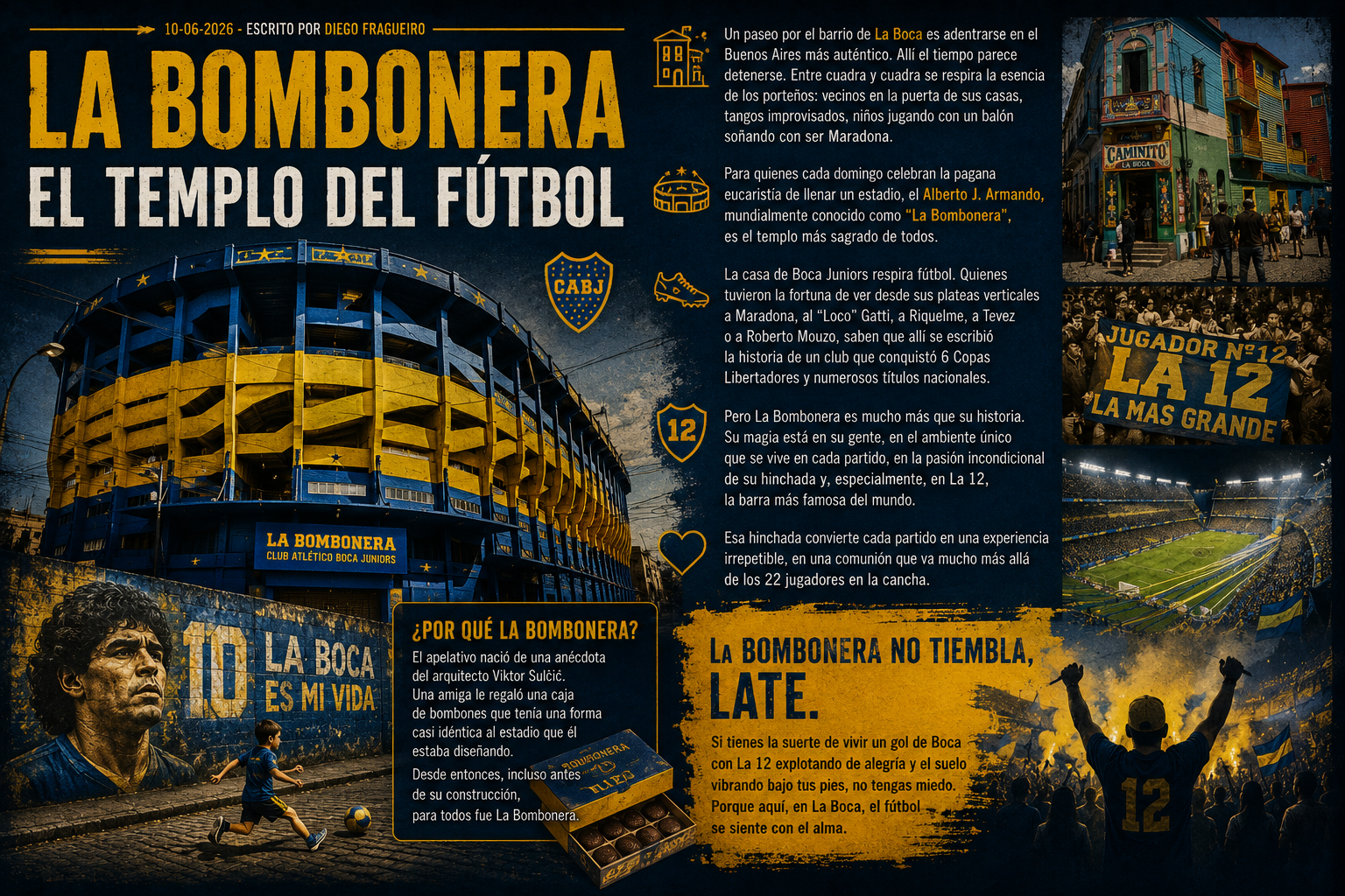 Alberto J. Armando "La bombonera"